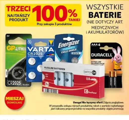 Baterie +4 warianty