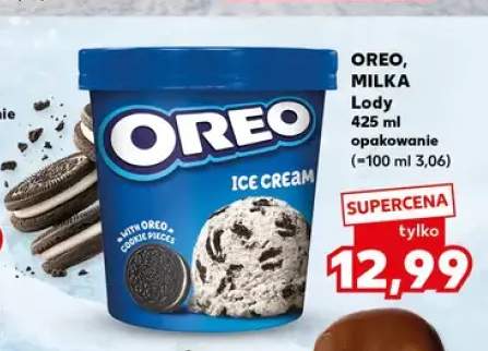 Lody Oreo +1 wariant
