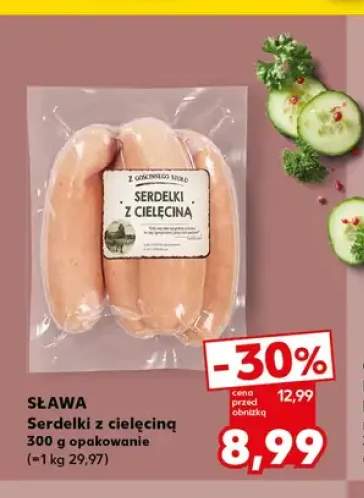 Serdelki z cielęciną Sława