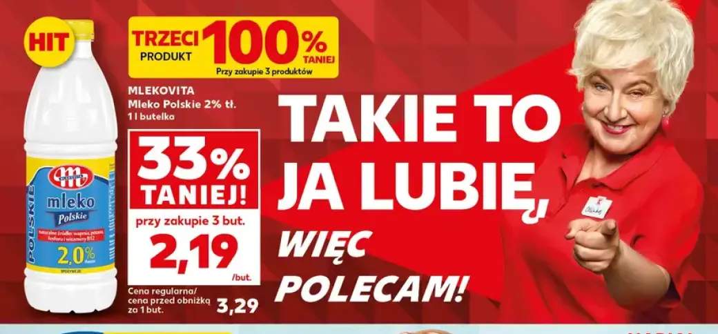 Mleko Polskie 2% tł. Mlekovita