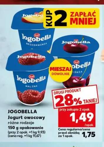 Jogurt owocowy Jogobella