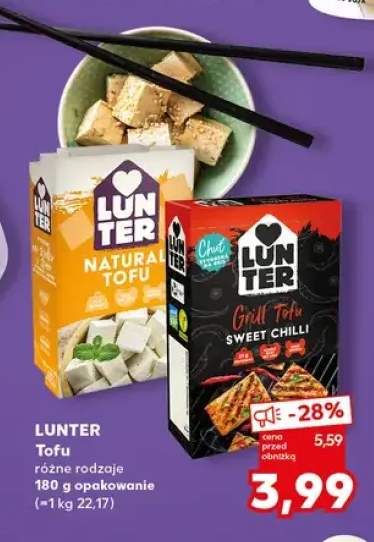 Tofu naturalne Lunter +1 wariant