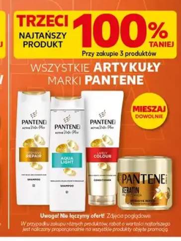 Artykuły do pielęgnacji włosów marki Pantene +5 wariantów