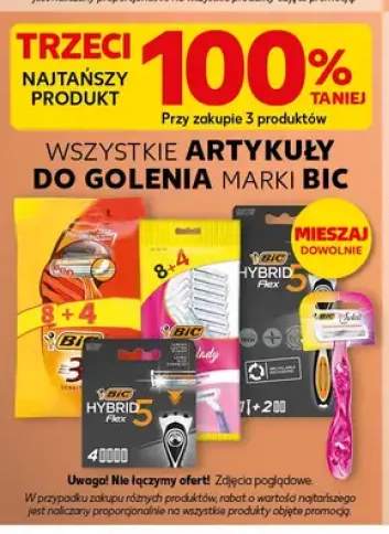 Maszynka do golenia Bic Hybrid 5 Flex +1 wariant