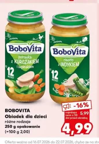 Obiadek dla dzieci BoboVita risotto z indykiem