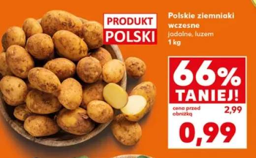 Ziemniaki wczesne polskie