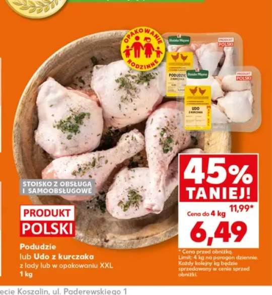 Podudzie z kurczaka +1 wariant
