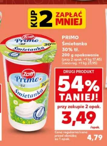 Śmietanka 30% Zott Primo