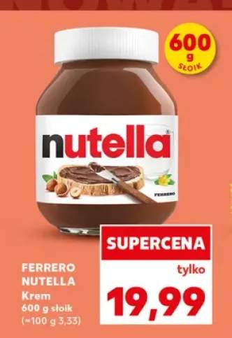 Krem do smarowania Nutella