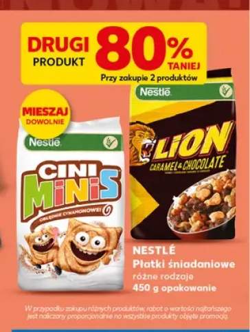 Płatki śniadaniowe Nestlé Cini Minis +1 wariant