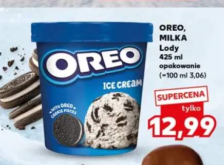 Lody Oreo Ice Cream +1 wariant