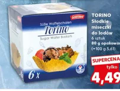 Słodkie miseczki do lodów Torino 6-pak