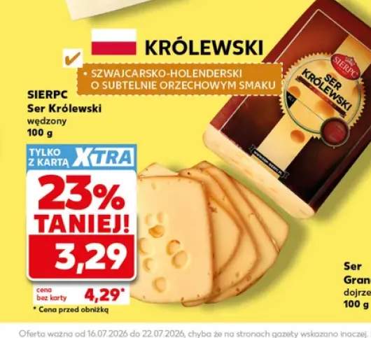 Ser Królewski wędzony Sierpc