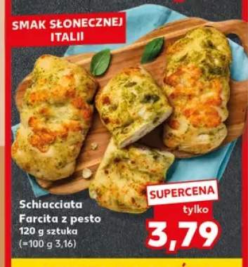 Schiacciata Farcita z pesto