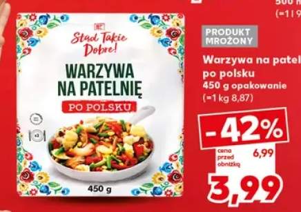 Warzywa na patelnię po polsku K-Stąd Takie Dobre