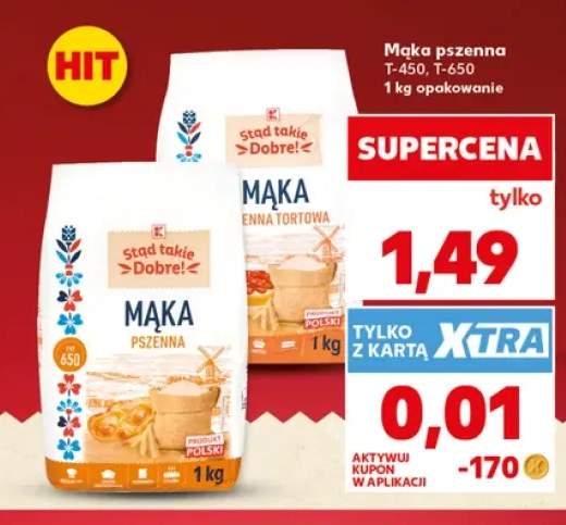 Mąka pszenna T-650 Stąd takie Dobre!