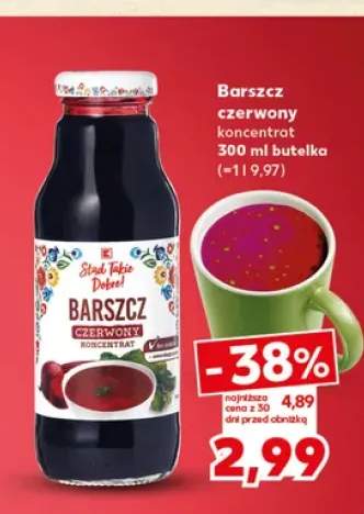 Barszcz czerwony koncentrat Stąd takie Dobre!