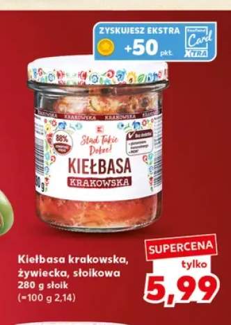 Kiełbasa krakowska Stąd takie Dobre! +2 warianty