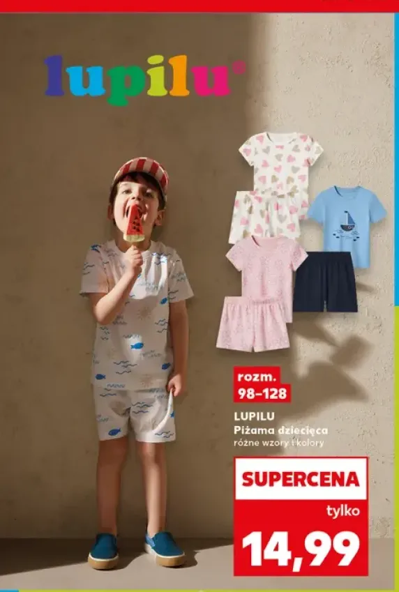 Piżama dziecięca Lupilu
