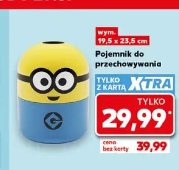 Pojemnik do przechowywania Minionki 19,5x23,5 cm