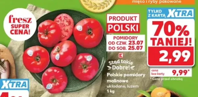 Polskie pomidory malinowe