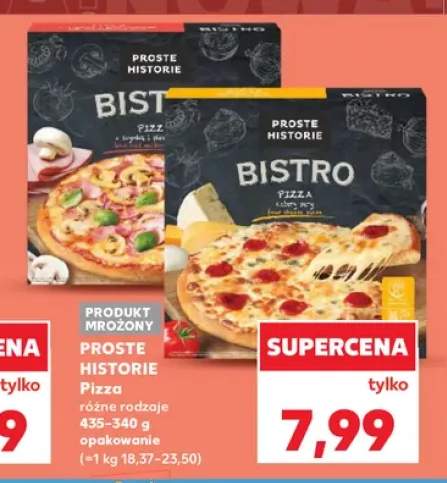 Pizza cztery sery Proste Historie Bistro