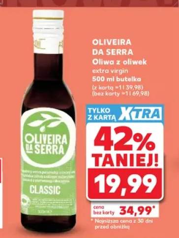 Oliwa z oliwek Oliveira Da Serra Classic extra virgin