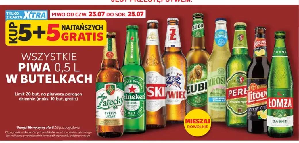 Piwo Tyskie Gronie +8 wariantów