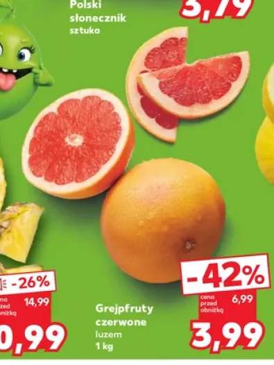 Grejpfrut czerwony luzem