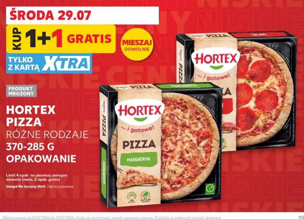 Pizza Margherita Hortex