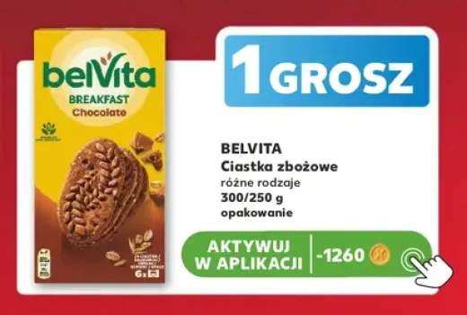 Ciastka zbożowe belVita Breakfast Chocolate