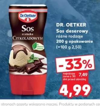 Sos deserowy Dr. Oetker