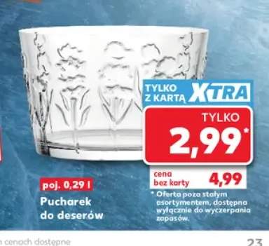 Pucharek do deserów 0,29 l