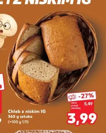 Chleb z niskim IG