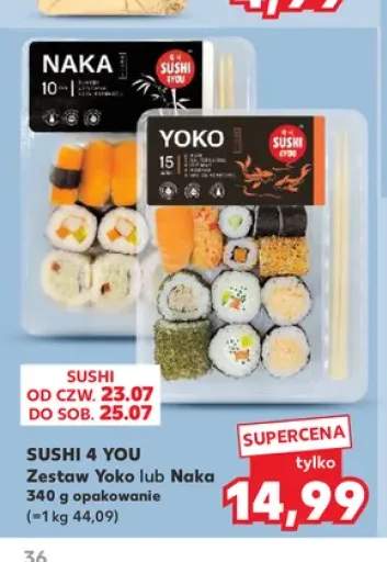 Sushi Zestaw Yoko Sushi 4 You +1 wariant