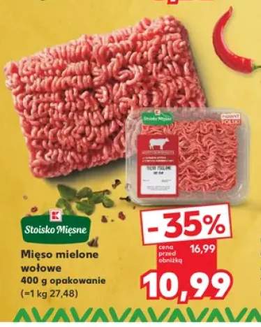 Mięso mielone wołowe Stoisko Mięsne