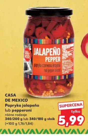 Papryka jalapeño Casa de Mexico