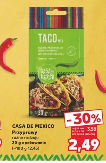 Przyprawa Taco Mix Casa de Mexico