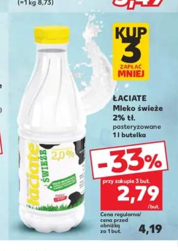 Mleko świeże Łaciate 2% tł.