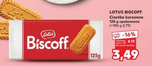 Ciastka korzenne Lotus Biscoff