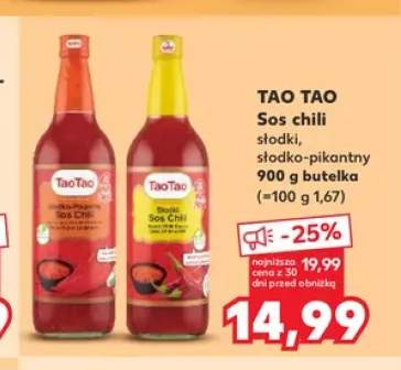 Sos chili słodko-pikantny Tao Tao +1 wariant