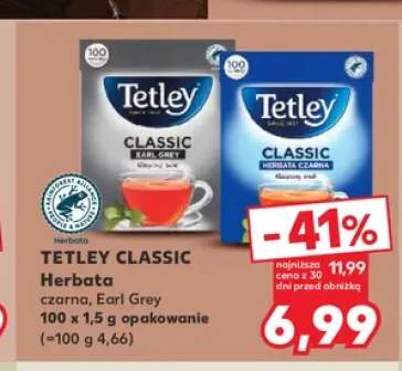 Herbata czarna Tetley Classic +1 wariant