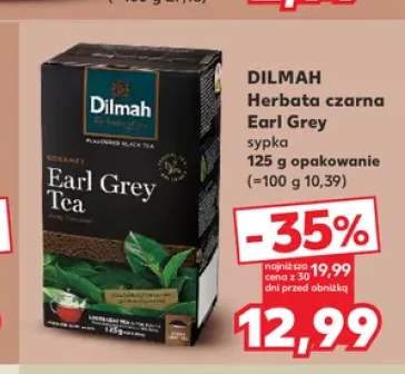 Herbata czarna Dilmah Earl Grey sypka