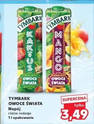 Napój Tymbark Owoce Świata Kaktus +1 wariant