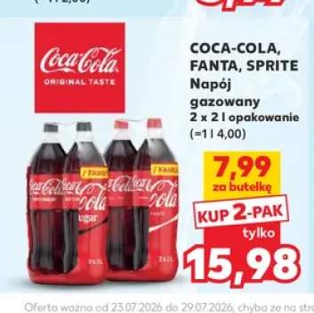 Napój gazowany Sprite 2-pak +2 warianty