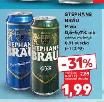 Piwo Stephans Bräu Pils +1 wariant