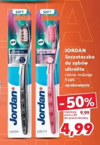 Szczoteczka do zębów Jordan Ultralite Soft niebieska +1 wariant