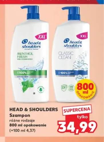 Szampon Head & Shoulders Classic Clean +1 wariant