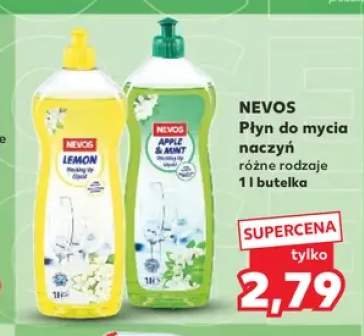 Płyn do mycia naczyń Nevos Lemon +1 wariant