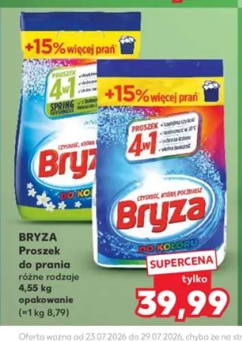Proszek do prania Bryza do białego +1 wariant